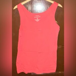 Sonoma Life + Style Coral Everyday Tank Top | Size 0X